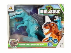 Dinozaur na baterie ruchomy, światło i dźwięk