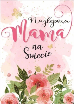 Karnet B6 PP-2083 Najlepsza mama, kwiaty