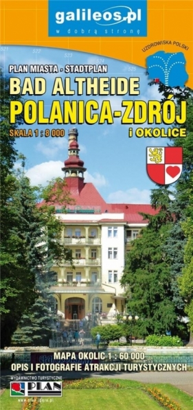 Mapa turystyczna - Polanica-Zdrój 1:8000 - Praca zbiorowa