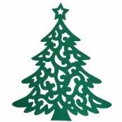Podkładka filcowa choinka