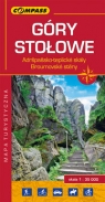 Góry Stołowe. Adršpašsko-teplické skály, Broumovské stěny mapa