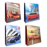  Torebka prezentowa dziecięca XL sports car mix