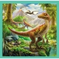 Puzzle 3w1: Niezwykły świat dinozaurów (34837)