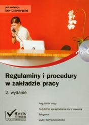 Regulaminy i procedury w zakładzie pracy + płyta CD - <br />