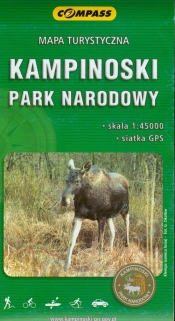 Kampinoski Park Narodowy Mapa turystyczna 1:45000 - <br />