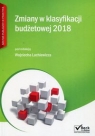 Zmiany w klasyfikacji budżetowej 2018