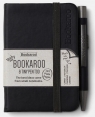 Bookaroo Notatnik A7 z długopisem - czarny