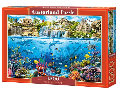 Puzzle 1500 el.C-152049-2 Pirate Island