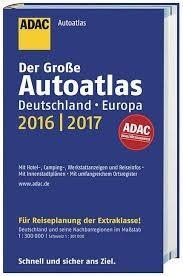 AutoAtlas ADAC. Deutschland, Europa 2016/2017