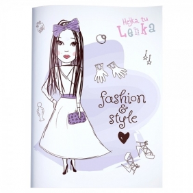 Zeszyt A5/32k kratka - Lenka Fashion