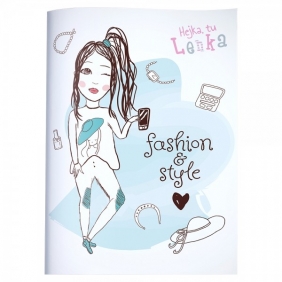 Zeszyt A5/32k kratka - Lenka Fashion