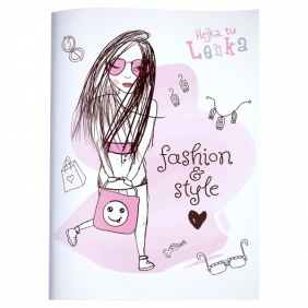 Zeszyt A5/32k kratka - Lenka Fashion