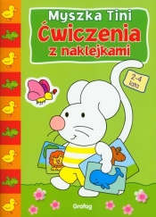 Myszka Tini Ćwiczenia z naklejkami 2-4 lata