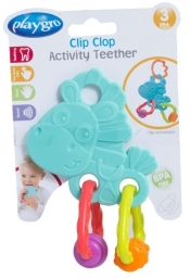 Playgro Aktywny Gryzak Clip Clop (0186337) - Playgro
