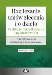 Rozliczanie umów zlecenia i o dzieło