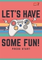Zeszyt A5/32K linia - Let's Play, 1 szt.