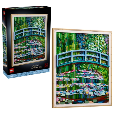 LEGO ART Claude Monet Most nad stawem z liliami wodnymi 31220