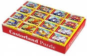 Pakiet Puzzli Bajkowe pojazdy 32x54