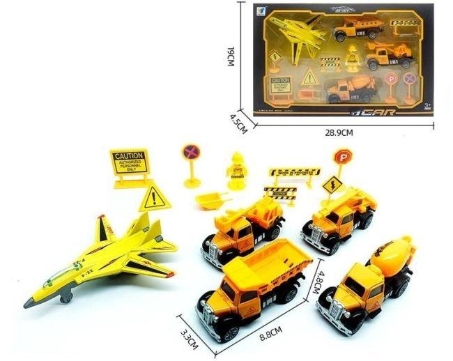 Zestaw pojazdów metal z napędem