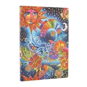 Kalendarz Paperblanks 2026 Celestial Magic HOR Midi miękka okładka