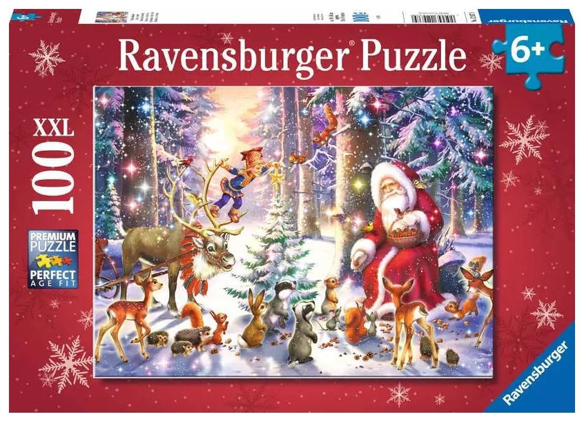Ravensburger, Puzzle XXL 100: Mikołaj (12937)