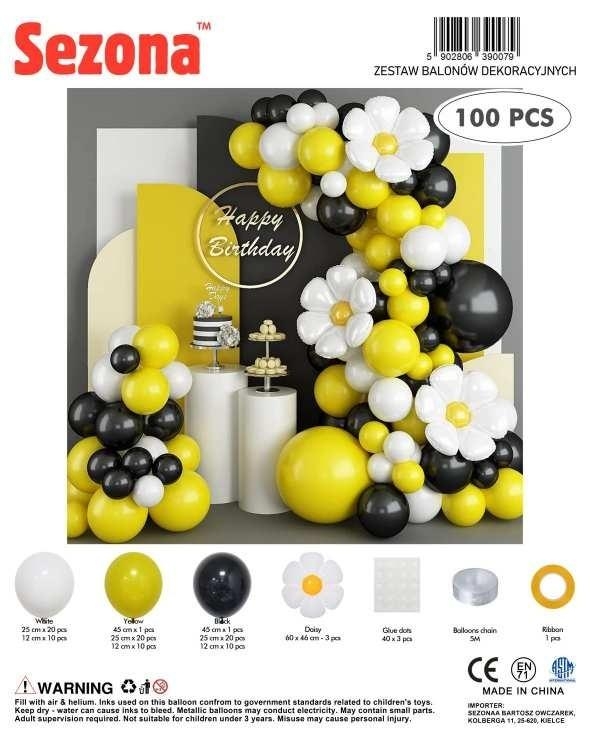 Balony 100szt