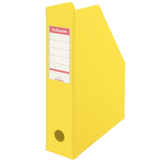 Pojemnik Esselte VIVIDA, składany A4/7cm - żółty (56001)