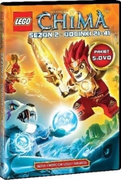 LEGO Chima. Kompletna kolekcja 2. Części 6-10 (5 DVD)
