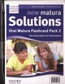 Matura Solutions New Pre-Inter Oral Flashcards (PL)