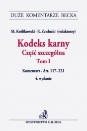 Kodeks karny Część szczególna Tom 1