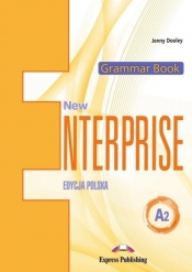 New Enterprise A2 Grammar Book + DigiBook. Język angielski. Kompendium gramatyczne dla szkół ponadpodstawowych - Jenny Dooley