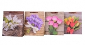 Torebka Lux210 gsm A4 26x32x10 Kwiaty set B - ROZETTE
