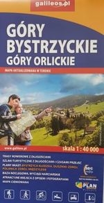 Góry Bystrzyckie i góry Orlickie 1:40 000