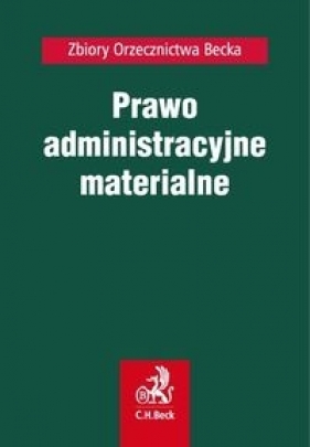 Prawo administracyjne materialne Orzecznictwo - Rychlik Jakub