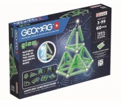 Klocki magnetyczne Glow Recycled 60 elementów (G338)
