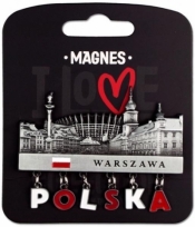 Magnes I love Poland Warszawa ILP-MAG-E-WAR-28