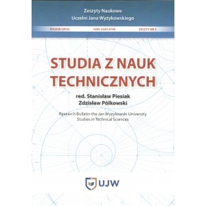 Studia z nauk technicznych. Zeszyt 5