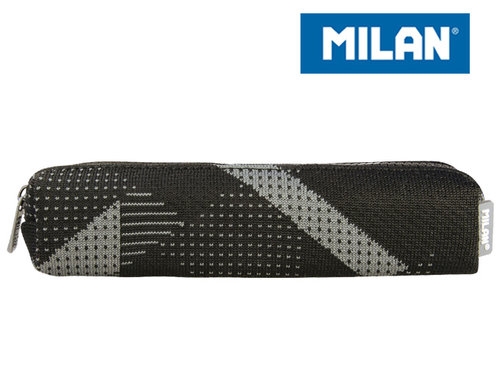 Piórnik MILAN mini KNIT szary