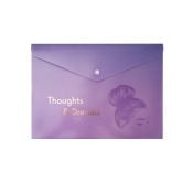 Teczka A5 fioletowa Thoughts & Dreams