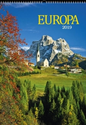 Kalendarz 2019 Wieloplanszowy Europa