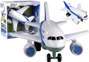 Ogromny Samolot Boeing 787 Airplane Światło