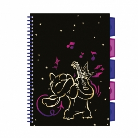 Kołobrulion B5 Disney Gold Stitch project book 100 kartek wzór 3