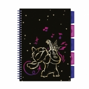 Kołobrulion B5 Disney Gold Stitch project book 100 kartek wzór 3