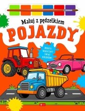 Maluj pędzelkiem. Pojazdy - Wojciech Baturo