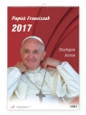 Kalendarz 2017 ścienny - Papież Franciszek