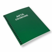 Teczka Akta osobowe T1 zielona