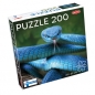 Puzzle 200 el. Niebieska żmija