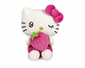 Hello Kitty Macedonia - plusz Truskawka 25cm