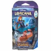 Ravensburger, Disney Lorcana: Ursula's Return - Sapphire & Steel - zestaw startowy B