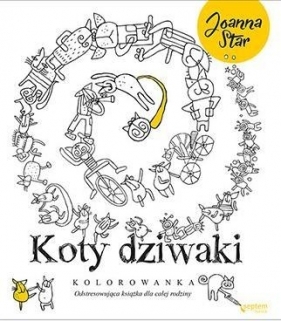 Koty dziwaki Kolorowanka - Joanna Czupryniak